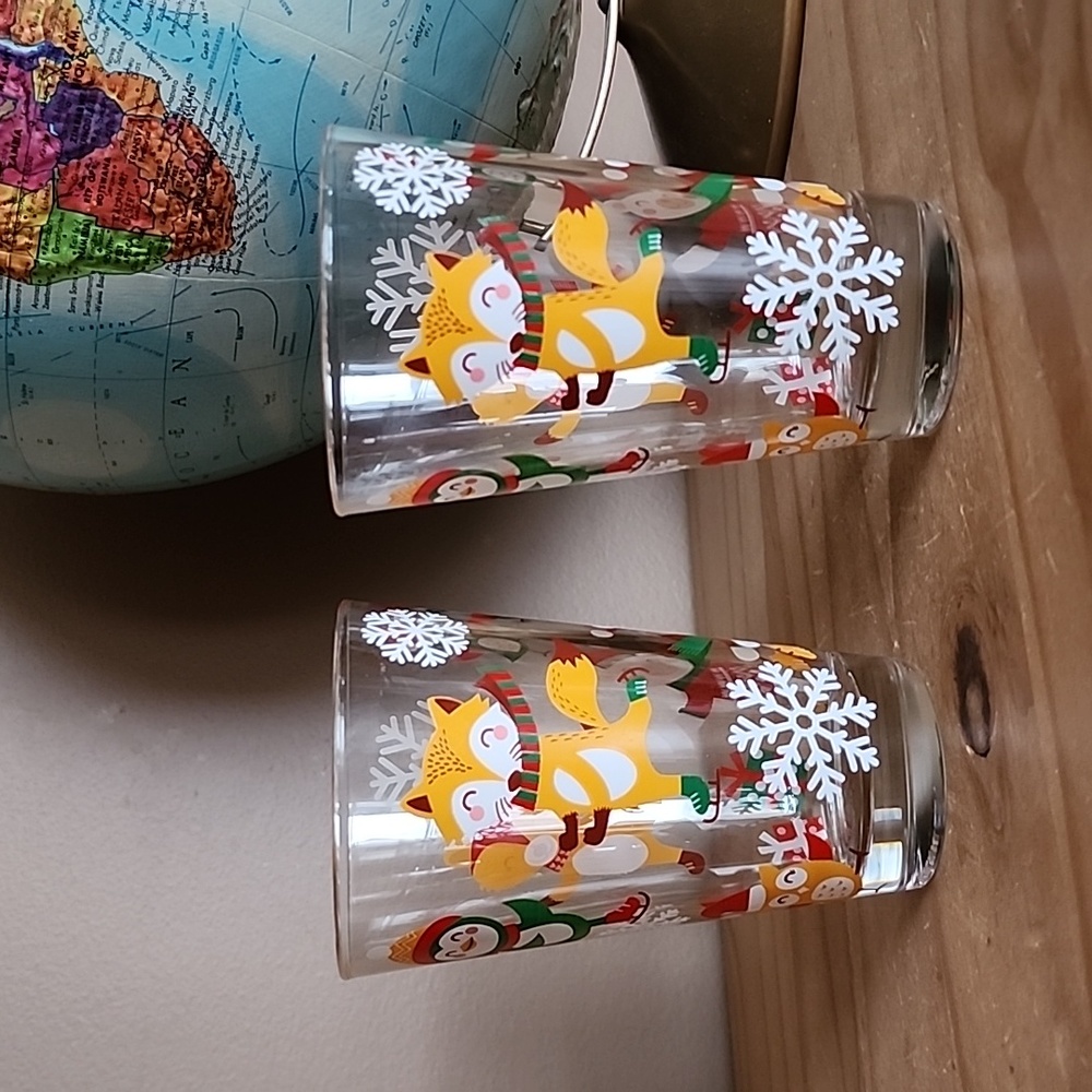 Vintage Cerve Italy glass tumblers